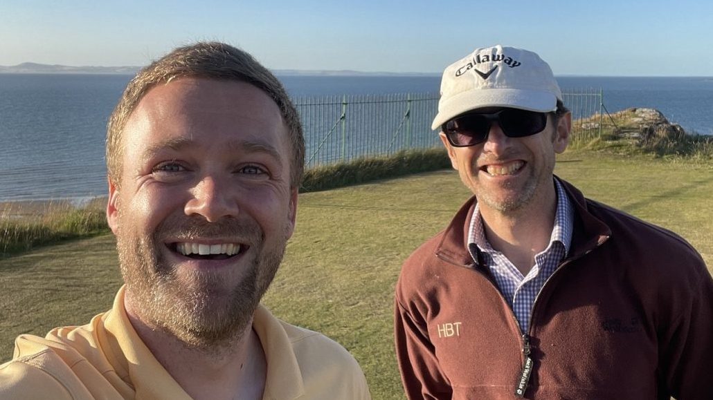 Andy and Jamie Gullane Golf Course