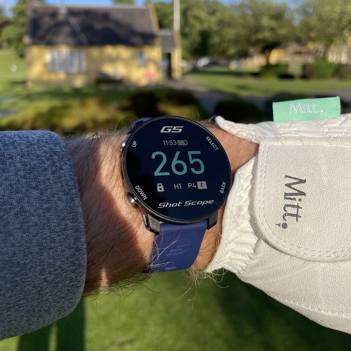 Photo of the Shot Scope G5 golf watch