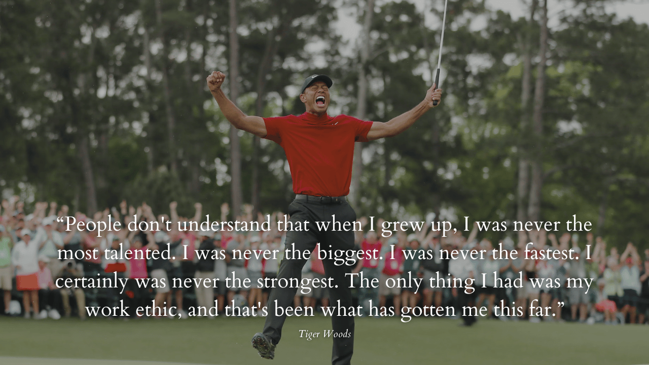 Tiger Woods quote