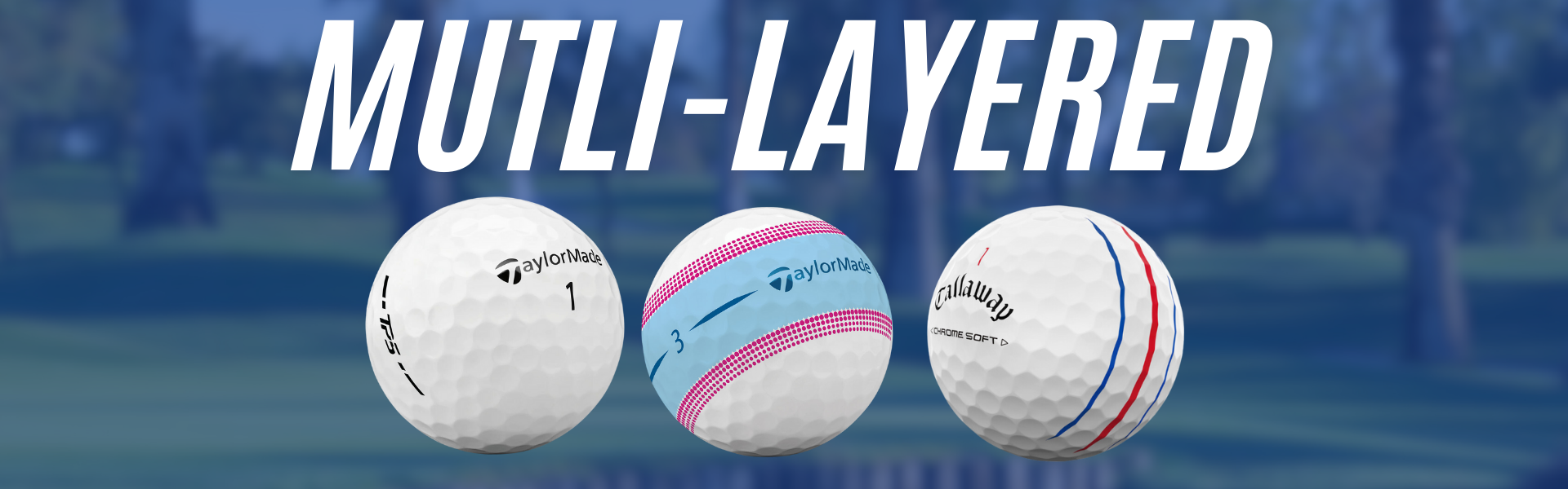 Multi-layered golf balls