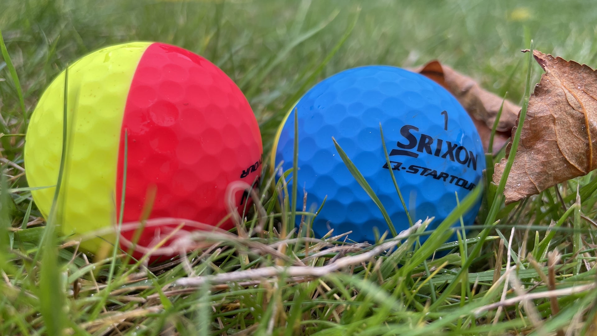 Srixon Q-Star Tour winter optic golf balls