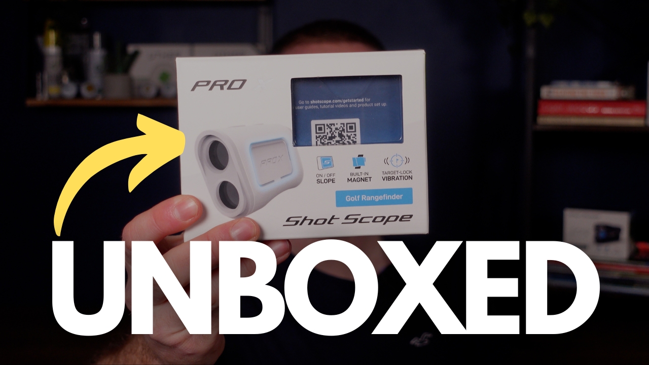 Shot Scope PRO X Laser Rangefinder: Unboxing and First Look