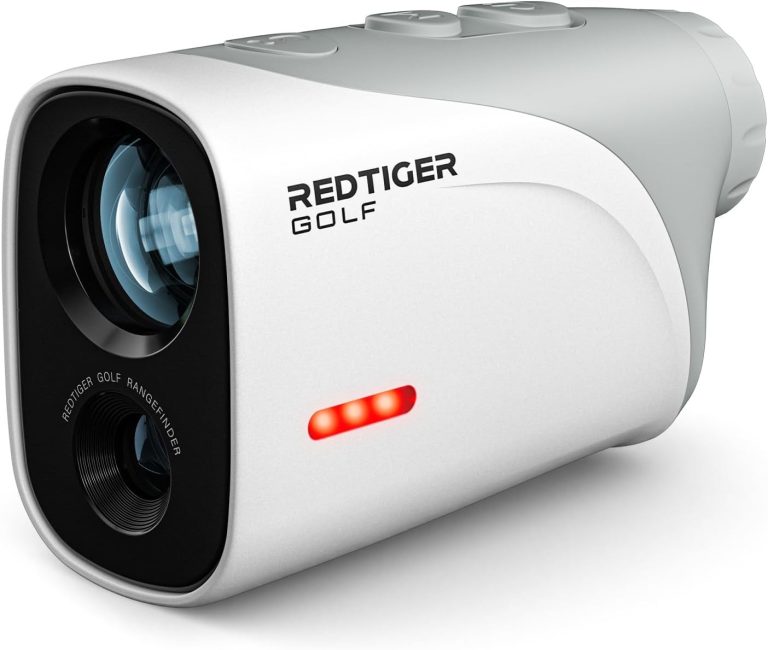 Product image of white Redtiger GolfVue Series 3 golf laser rangefinder