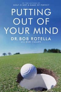Putting out of your mind golf book cover