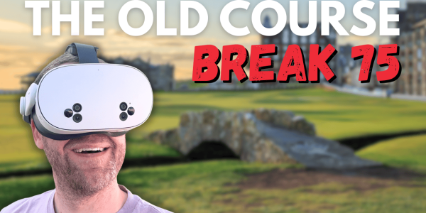 Can I break 75 at The Old Course in VR (Golf+ on Meta Quest 3)