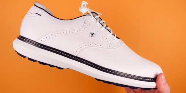 Unboxing the FootJoy Traditions spikeless men’s golf shoes: First look