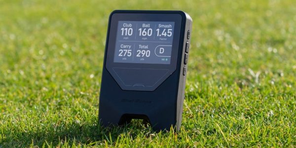 Shot Scope LM1 Launch Monitor on grass
