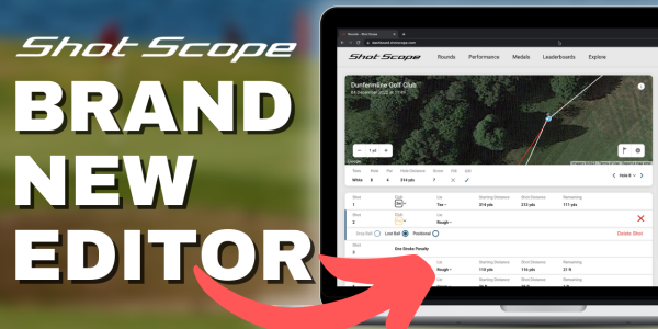 How to edit a round using the Shot Scope dashboard editor: Full tutorial